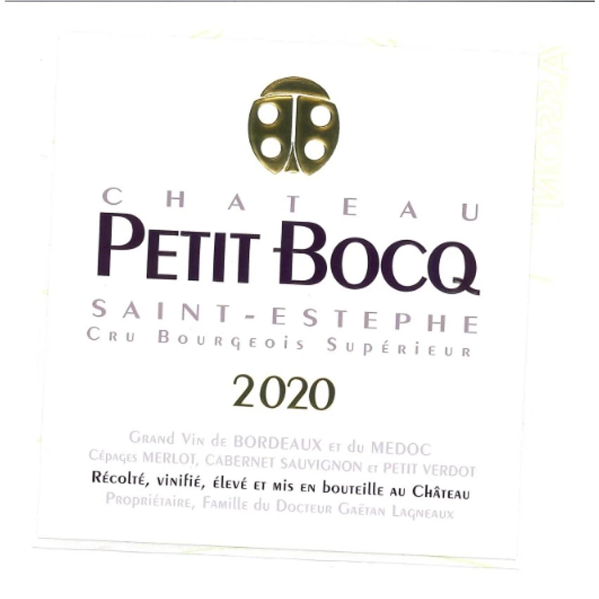 Château Petit Bocq , 2020 - Saint-Estèphe AOP - Rouge - 75 cl Meilleure vente 👏 Château Petit Bocq , 2020 - Saint-Estèphe AOP - Rouge - 75 cl 😀 -VINS ROUGES Boutique 3760109920049 3