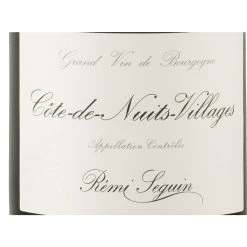 Vente flash 🥰 Rémi Seguin, 2020 - Côte de Nuits Villages AOP - Rouge - 75 cl 🥰 -VINS ROUGES Boutique 3760118323473 3