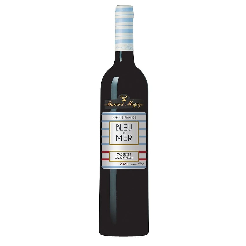 Bleu de Mer, 2021 - Pays d'Oc IGP - Rouge - 75 cl Le moins cher 🎁 Bleu de Mer, 2021 - Pays d'Oc IGP - Rouge - 75 cl 😍 -VINS ROUGES Boutique 3760118601120 1
