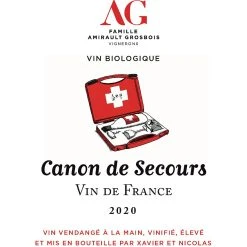 Le moins cher ✔️ Canon de Secours BIO, 2020 - Vin de France - Rouge - 75 cl ✔️ -VINS ROUGES Boutique 3760184681163 3