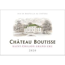 Bon marché ✨ Château Boutisse, 2020 - Saint-Emilion Grand Cru AOP - Rouge - 75 cl 😍 -VINS ROUGES Boutique 3760193354201 3