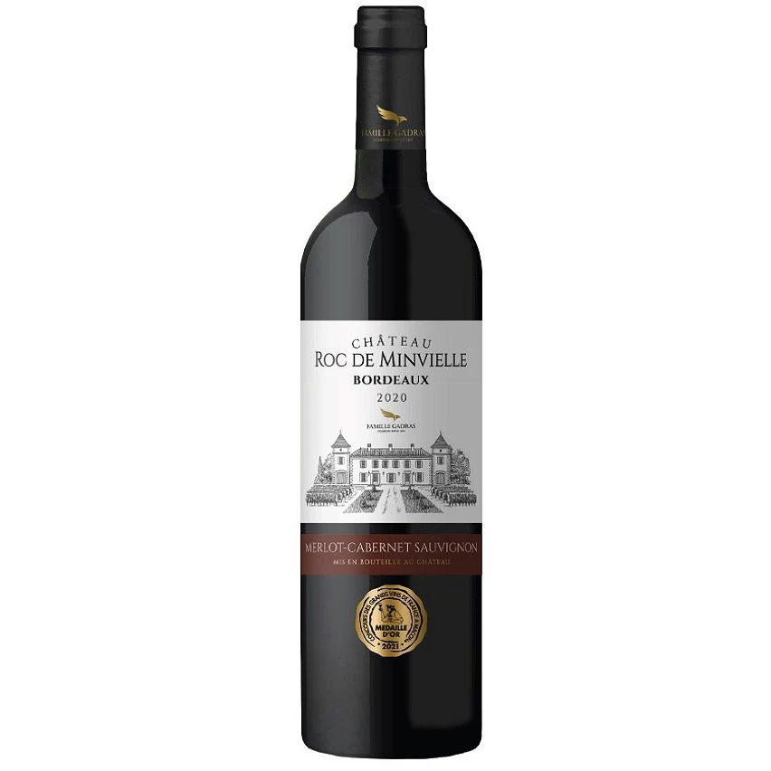 Château Roc De Minvielle, 2020 - Bordeaux AOP - Rouge - 75 cl Tout neuf ⌛ Château Roc De Minvielle, 2020 - Bordeaux AOP - Rouge - 75 cl 🔥 -VINS ROUGES Boutique 3760194521787 1