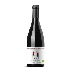 Budget 🎁 Barc & Vallée La Coulée Douce BIO, 2021 - Saint Nicolas de Bourgueil AOP - Rouge - 75 cl 👍