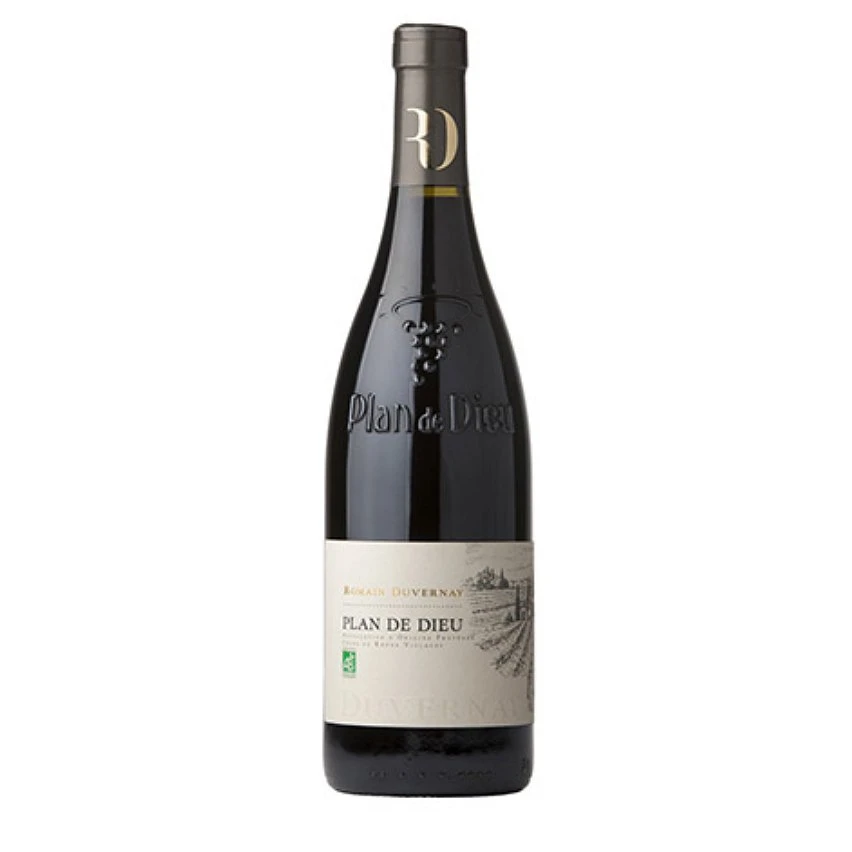 Romain Duvernay BIO, 2018 - Côtes du Rhône Villages Plan de Dieu AOP - Rouge - 75 cl Remise 🛒 Romain Duvernay BIO, 2018 - Côtes du Rhône Villages Plan de Dieu AOP - Rouge - 75 cl 🤩 -VINS ROUGES Boutique 3760256771341 1