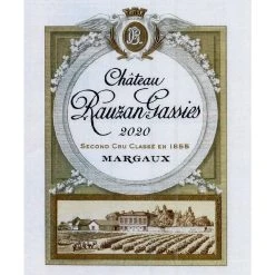 Coupon 😍 Château Rauzan-Gassies, 2020 - Margaux AOP - Rouge - 75 cl 🤩 4 Coupon 😍 Château Rauzan-Gassies, 2020 - Margaux AOP - Rouge - 75 cl 🤩 -VINS ROUGES Boutique 3760293120829 3