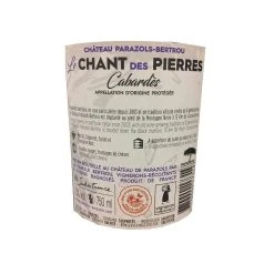 Les meilleures critiques de 👏 Château Parazols-Bertrou Le Chant des Pierres, 2019 - Cabardès AOP - Rouge - 75 cl 🌟 3 Les meilleures critiques de 👏 Château Parazols-Bertrou Le Chant des Pierres, 2019 - Cabardès AOP - Rouge - 75 cl 🌟 -VINS ROUGES Boutique 3770000173147 2