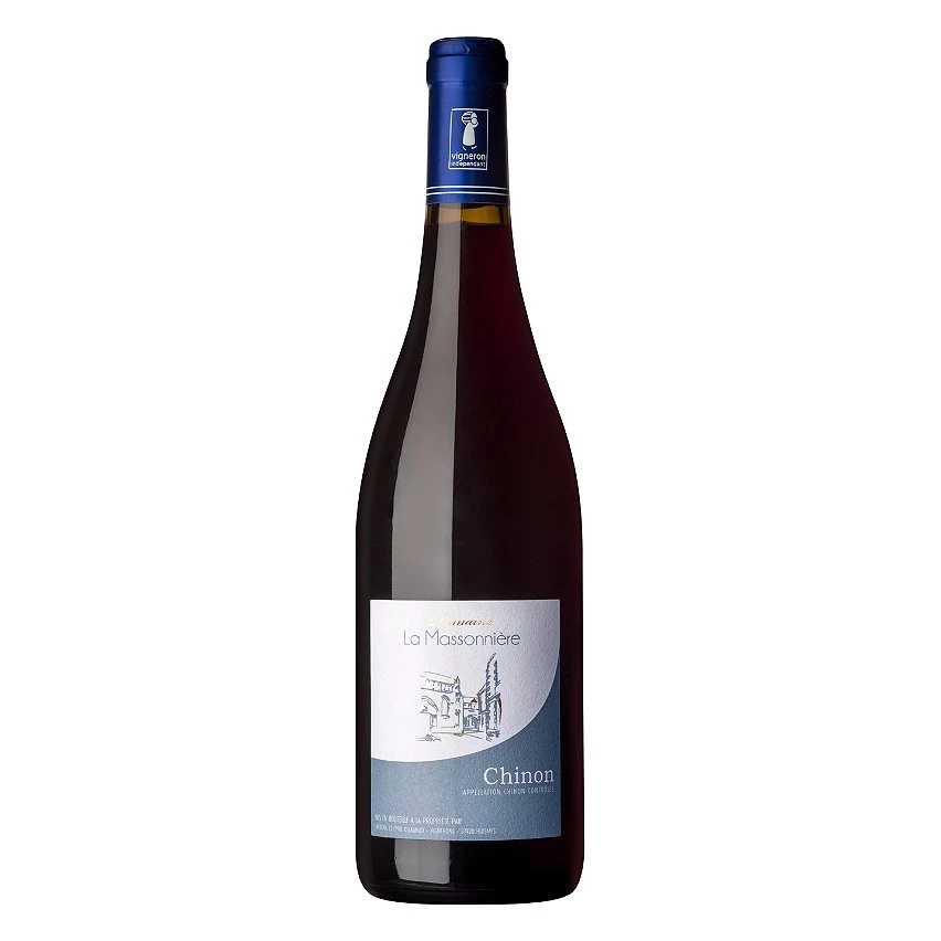 Domaine La Massonière, 2021 - Chinon AOP - Rouge - 75 cl Nouveau 🥰 Domaine La Massonière, 2021 - Chinon AOP - Rouge - 75 cl 🎁 -VINS ROUGES Boutique 3770001447032 1
