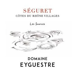 Le moins cher 👏 Domaine Eyguestre Les Sources, 2020 - Côtes du Rhône Villages Séguret AOP - Rouge - 75 cl 😍 -VINS ROUGES Boutique 3770008439030 3