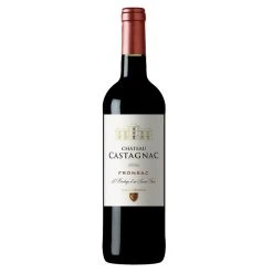 Remise 🎁 Château Castagnac, 2018 - Fronsac AOP - Rouge - 75 cl ⭐