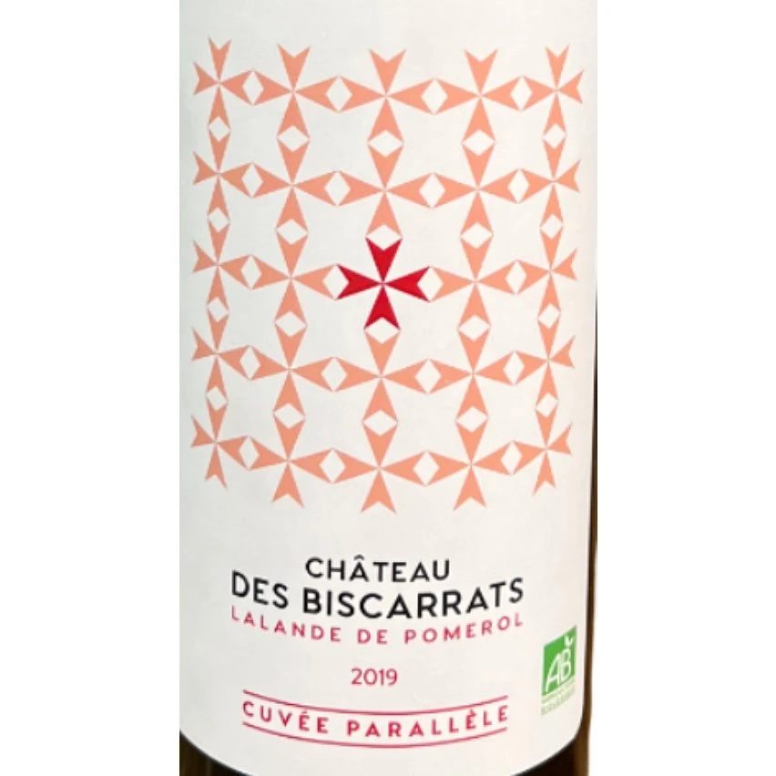 Château des Biscarrats Cuvée Parallèle BIO, 2019 - Lalande de Pomerol AOP - Rouge - 75 cl Budget ✨ Château des Biscarrats Cuvée Parallèle BIO, 2019 - Lalande de Pomerol AOP - Rouge - 75 cl 😀 -VINS ROUGES Boutique 3770016547161 3