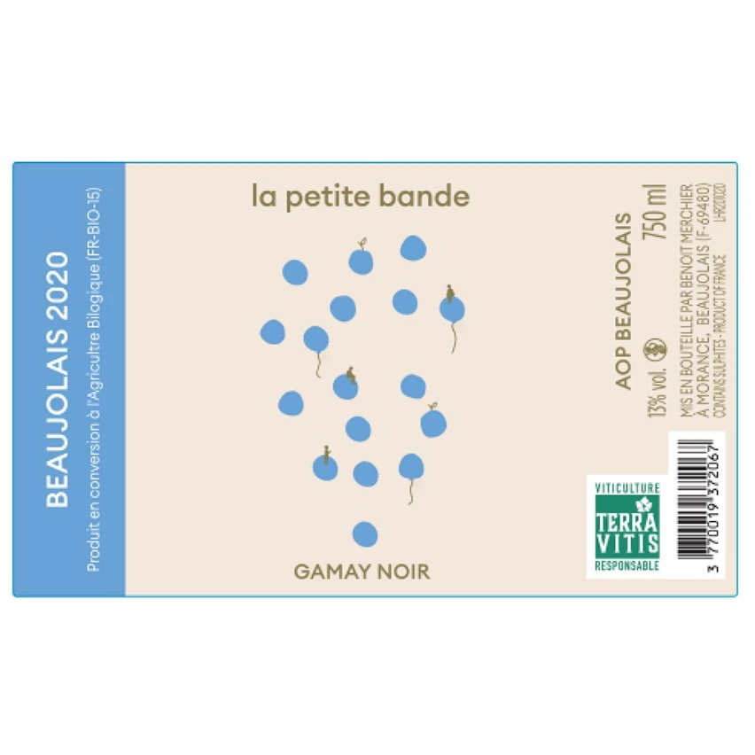 Famille K La Petite Bande, 2020 - Beaujolais AOP - Rouge - 75 cl Meilleure vente ✔️ Famille K La Petite Bande, 2020 - Beaujolais AOP - Rouge - 75 cl 👍 -VINS ROUGES Boutique 3770019372067 2